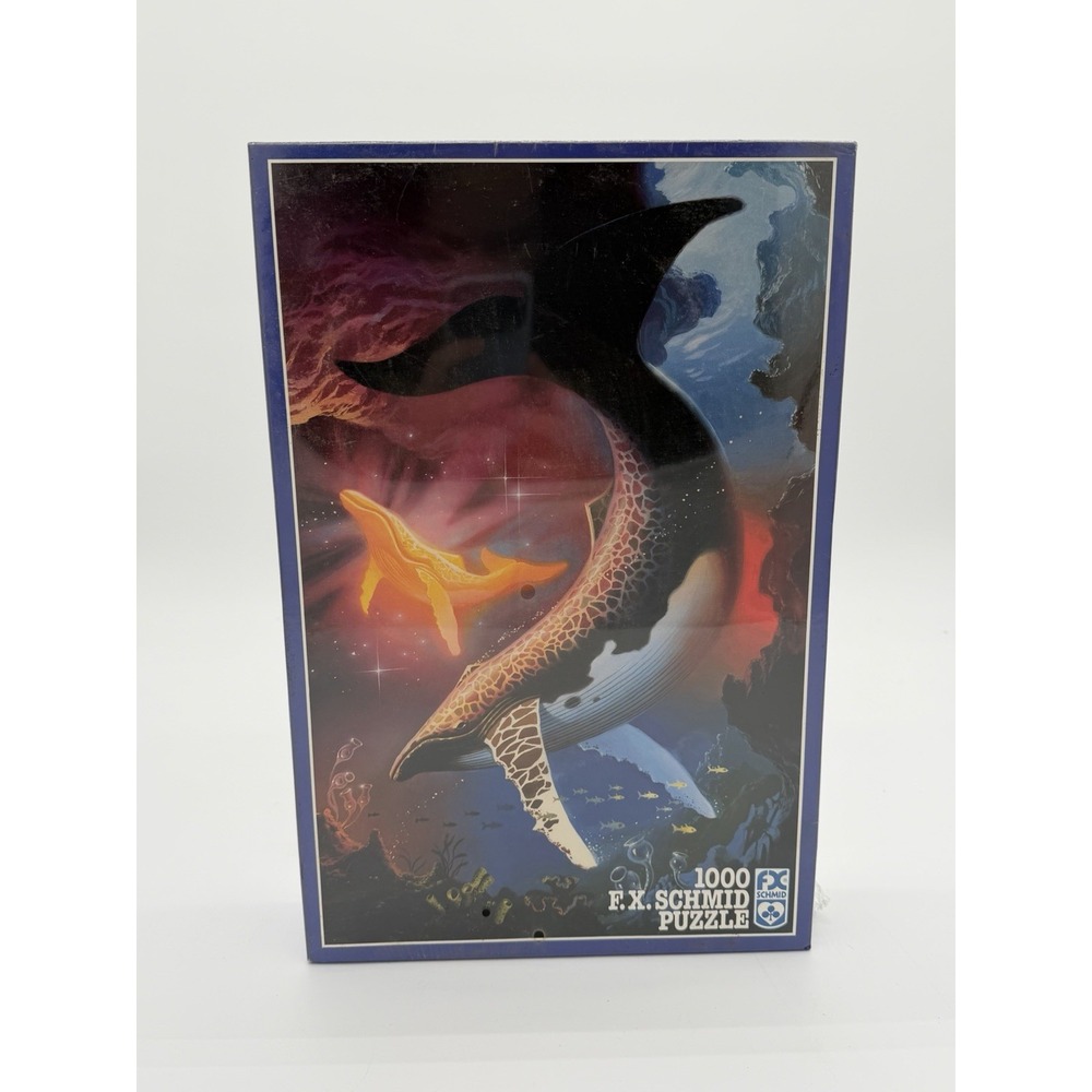 F.X. SCHMID 1000 PUZZLE Prince Of Whales (98131) Vintage 1992 New Sealed!